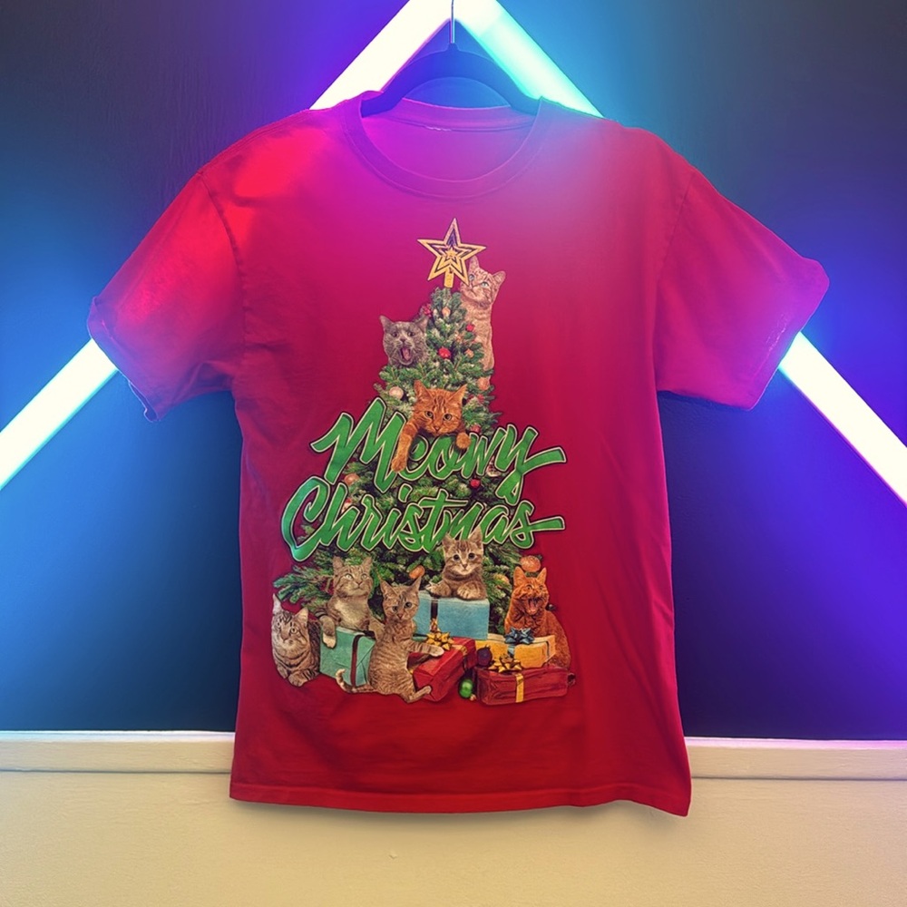 Christmas Cat Tee!!!